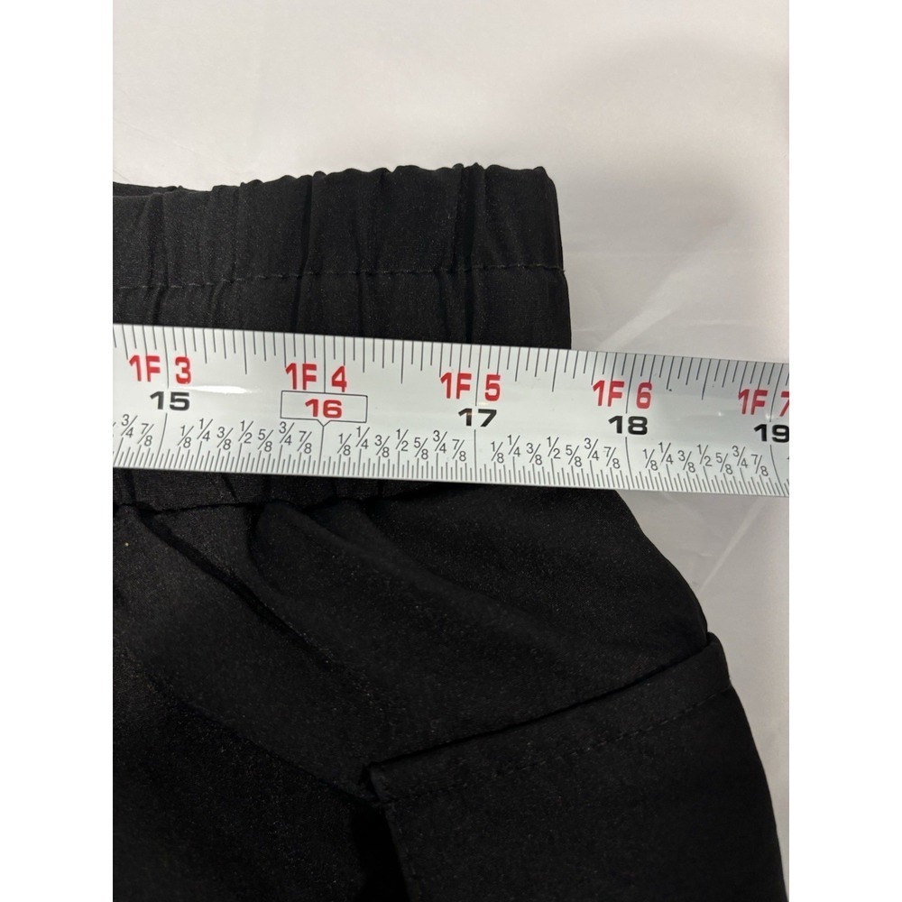 NEW Black Utility Cargo Wrap Skort XL Athletic Stretch Drawstring Hiking - Picture 8 of 8